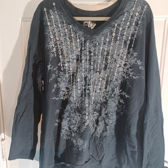 JMS Just My Size 3X Women's Longsleeve - Picture 5 of 11